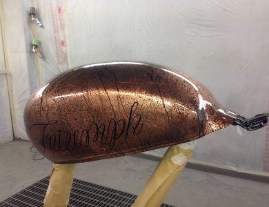 Bonneville copper leaf